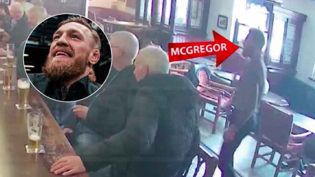 El brutal puñetazo de Mcgregor a un hombre