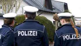 Agentes de la policía alemana.