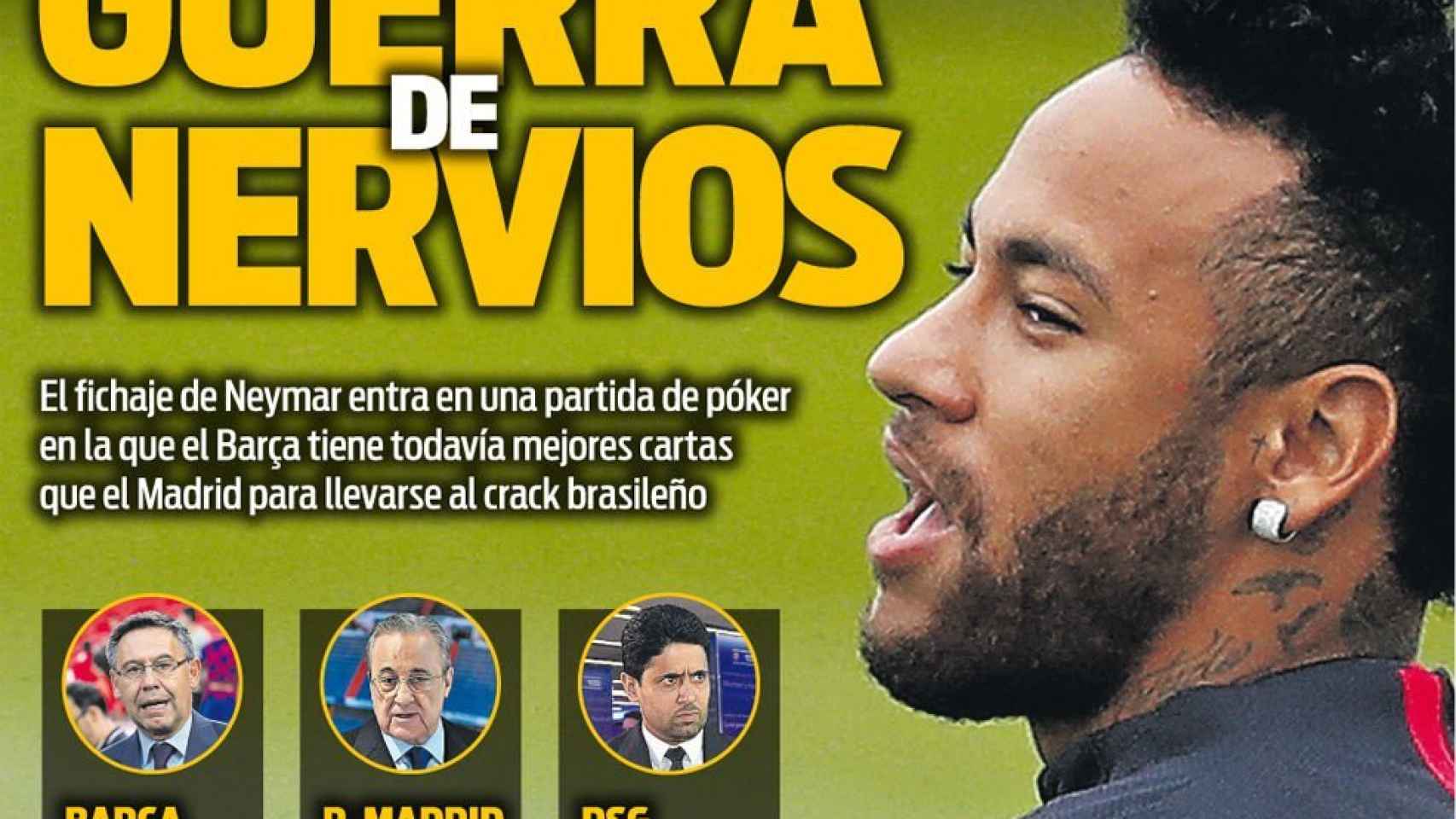 La portada del diario Sport (18/08/2019)