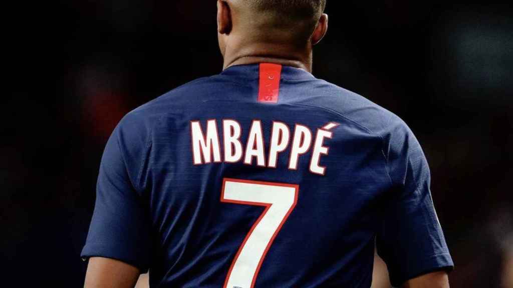 Kylian Mbappé, en un partido del PSG. Foto: Instagram (@k.mbappe)