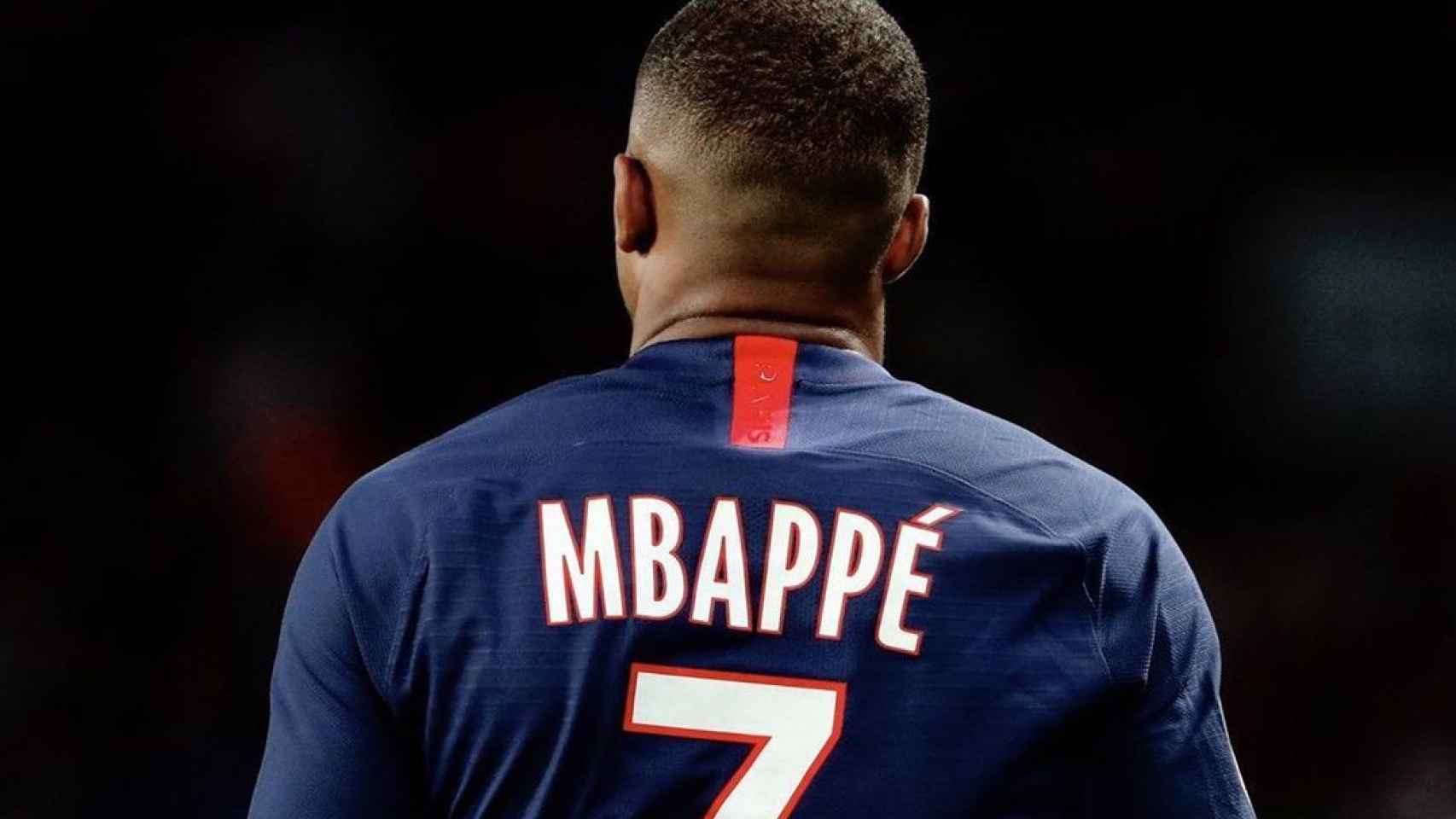 Kylian Mbappé, en un partido del PSG. Foto: Instagram (@k.mbappe)