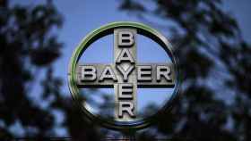 Imagen del logo de Bayer.