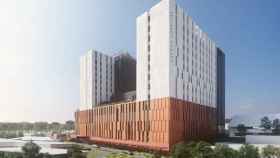 Imagen del proyecto de remodelación del hospital Nepean, que desarrollará CPB Contractors (ACS).