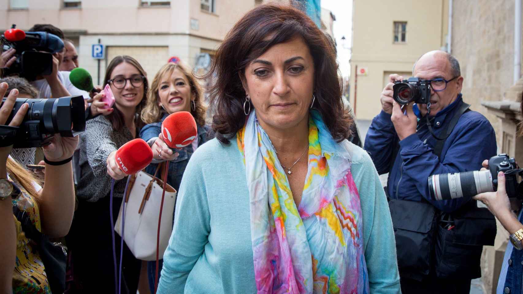 Concha Andreu, candidata del PSOE a la Presidencia de La Rioja.