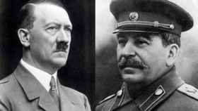 Adolf Hitler y Joseph Stalin.