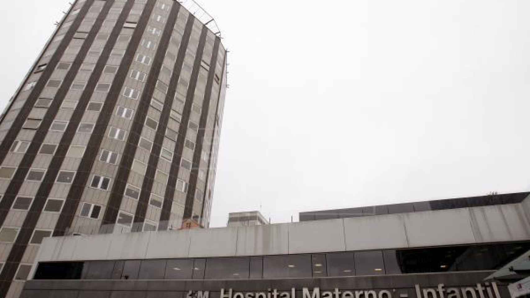 El Hospital La Paz (Madrid), donde será intervenido quirúrjicamente. Foto: EFE.