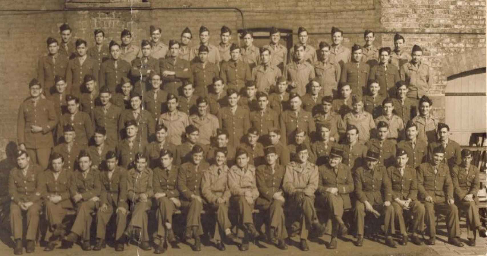 Integrantes de la 9ª Compañía de la División Leclerc, más conocida como la Nueve.