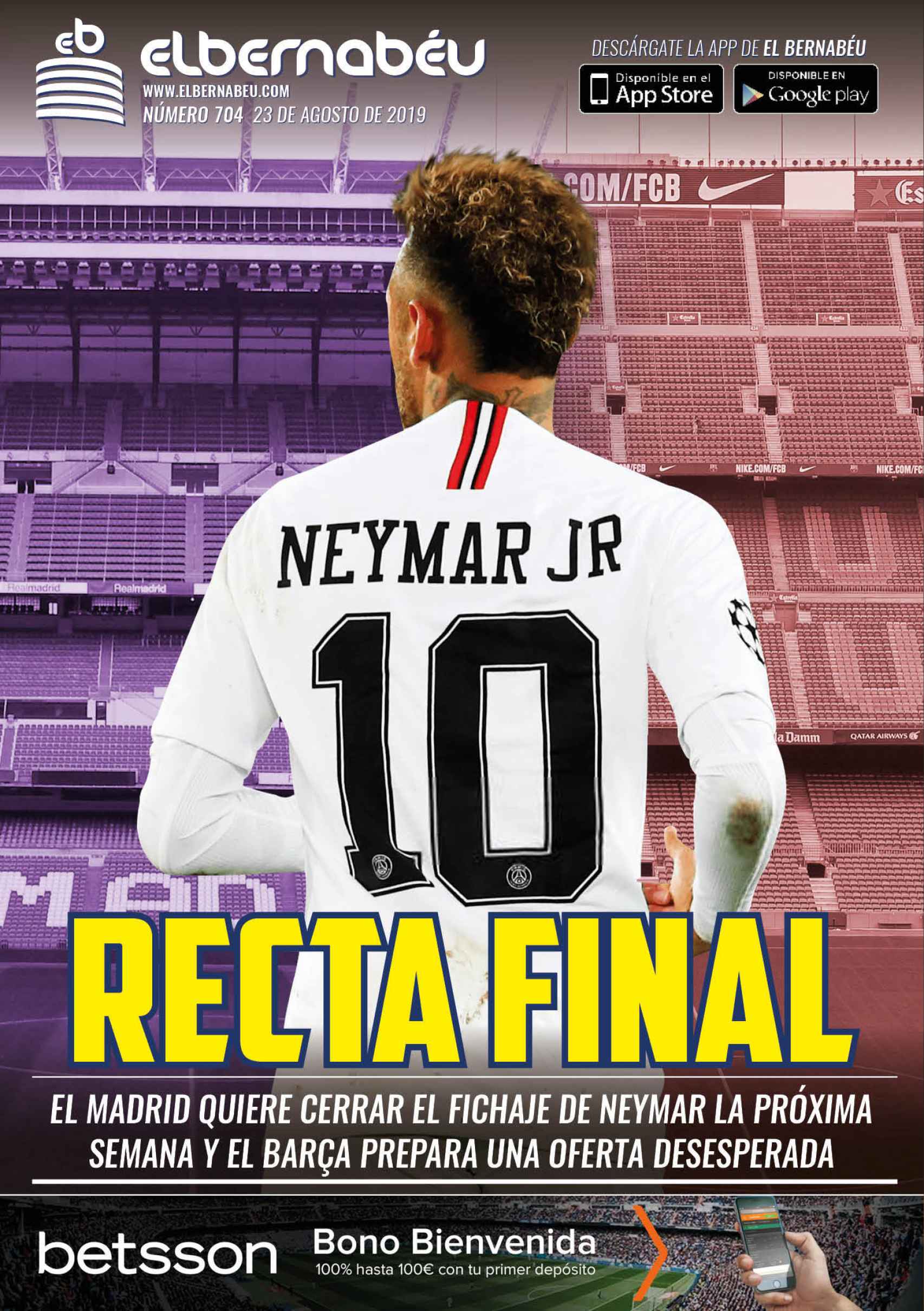 La portada de El Bernabéu (23/08/2019)