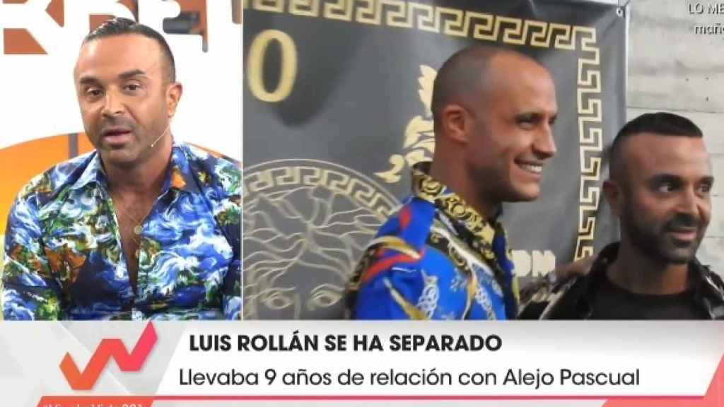 Luis Rollán confiesa su separación en 'Viva la vida'.