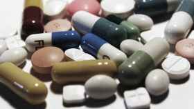 Una selección de pastillas antidepresivas.