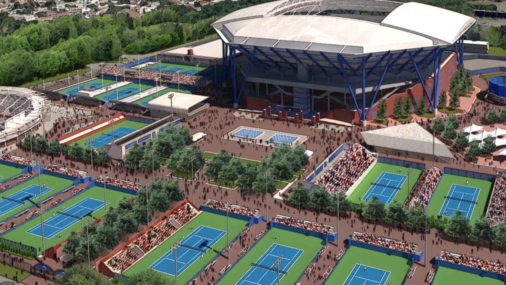 USTA Billie Jean King National Tennis Center. Foto: usopen.org