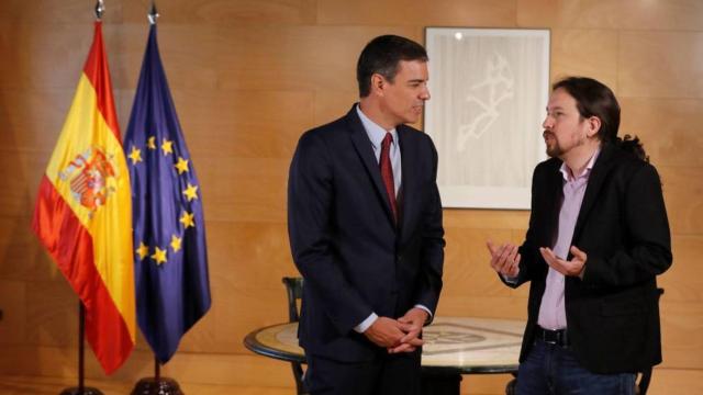 Pedro Sánchez y Pablo Iglesias, en una imagen de archivo.