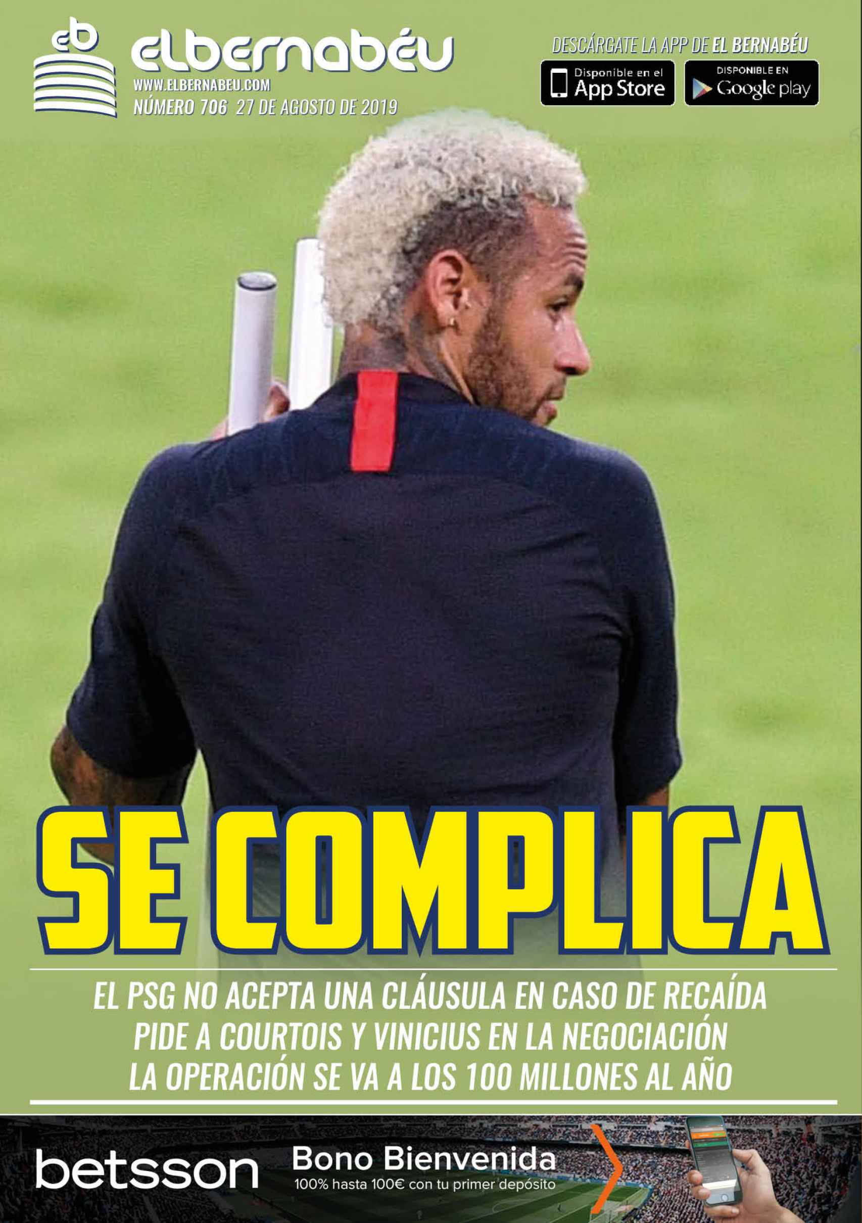 La portada de El Bernabéu (27/08/2019)