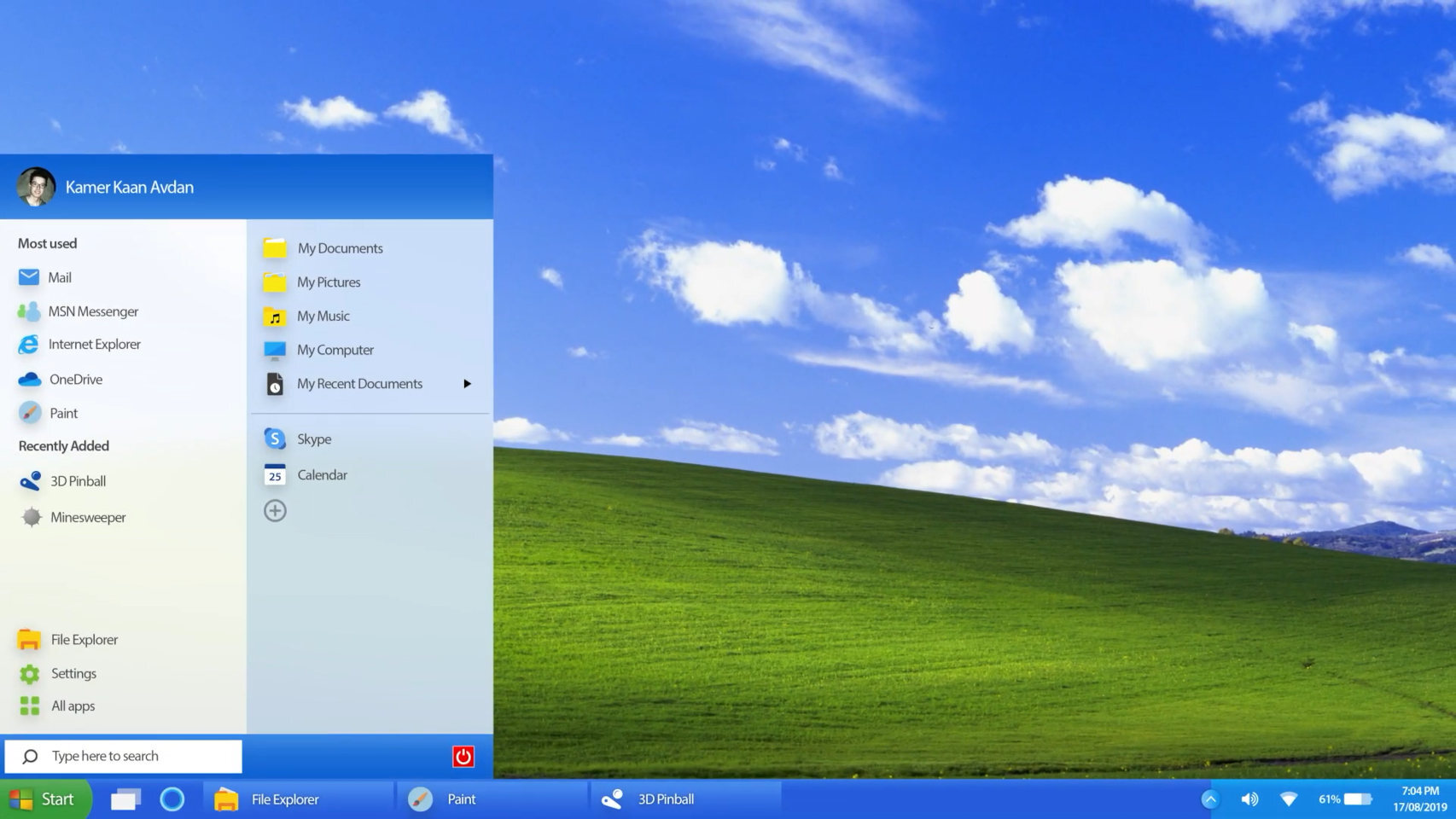 Windows XP 2019 Edition
