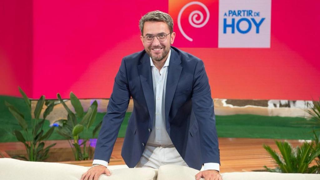 Màximo Huerta en una imagen promocional del programa 'A partir de hoy'.