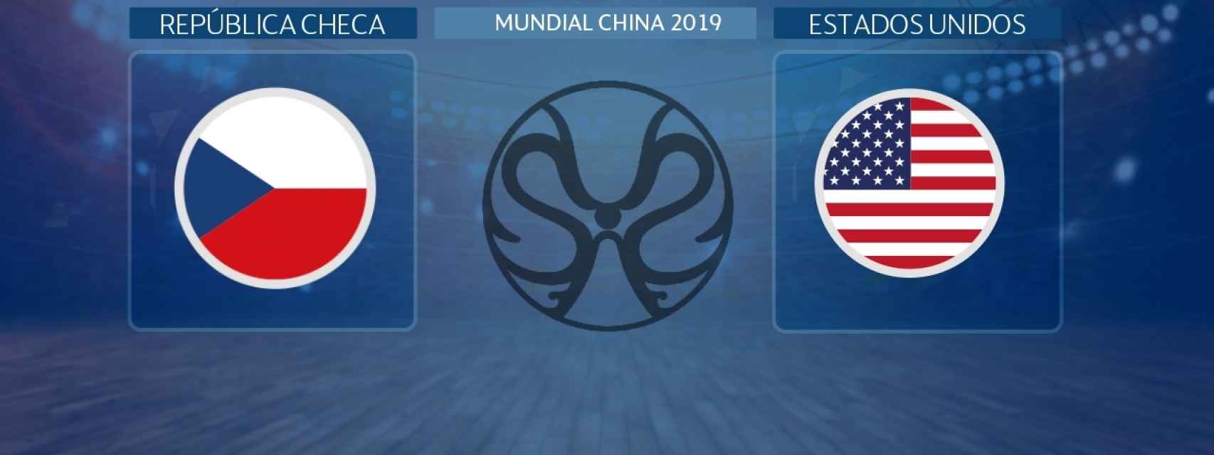 República Checa - Estados Unidos: siga en directo el partido del Mundial China 2019