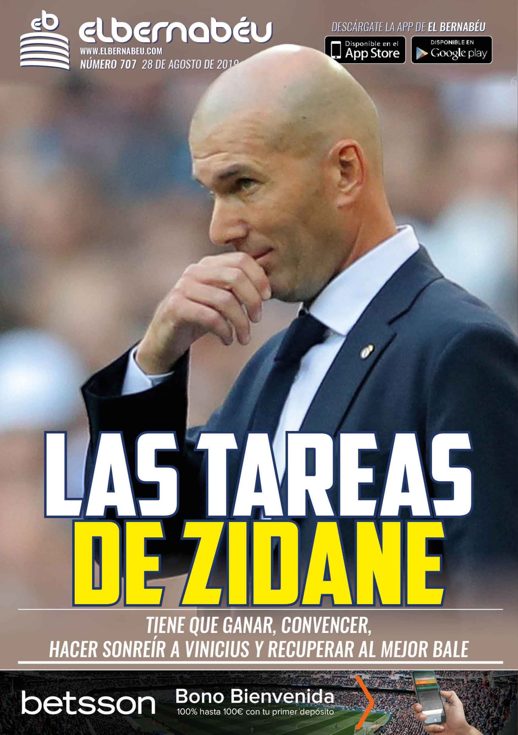 La portada de El Bernabéu (28/08/2019)