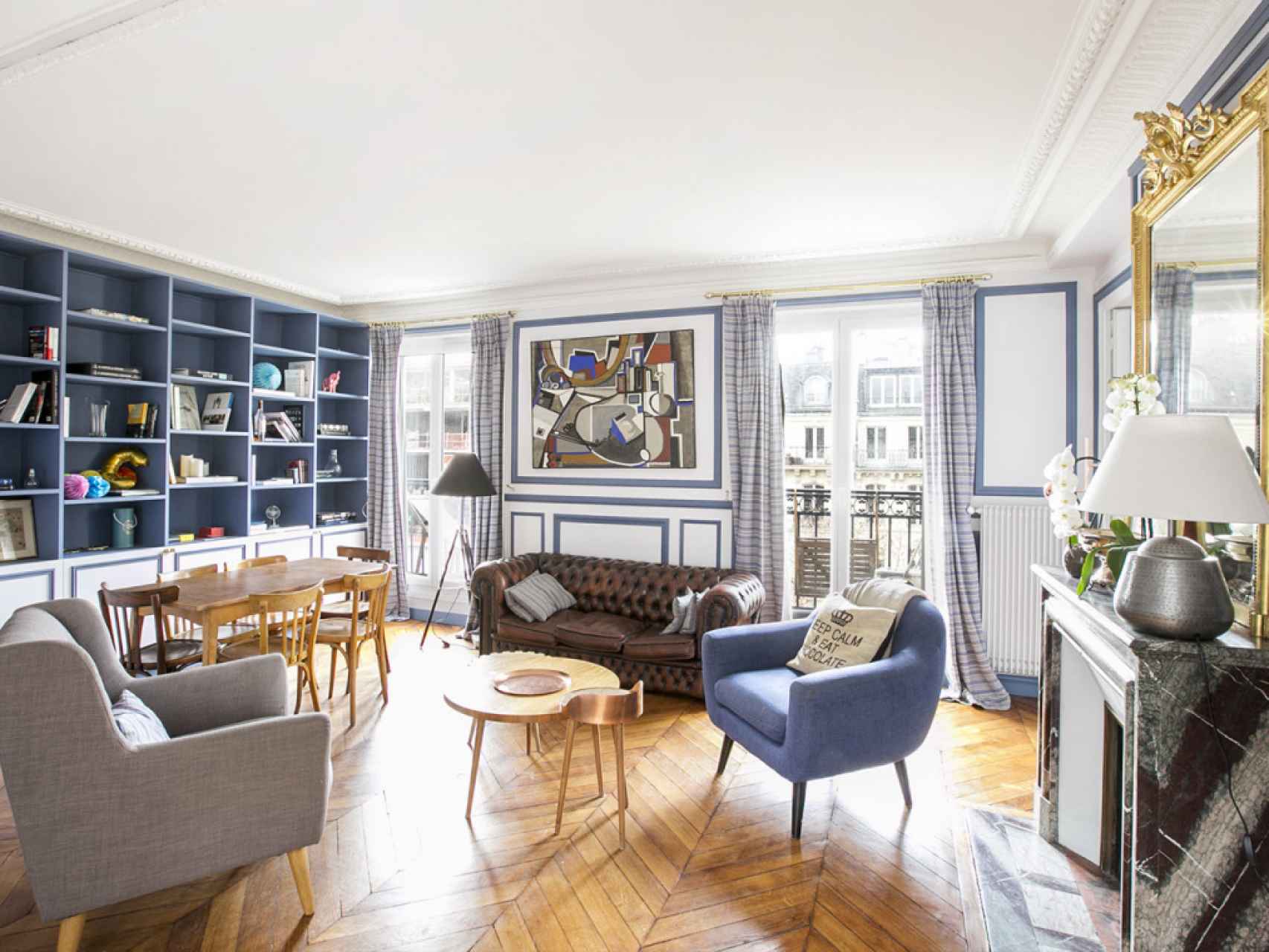 Alba Díaz ha alquilado una casa en el centro de París.
