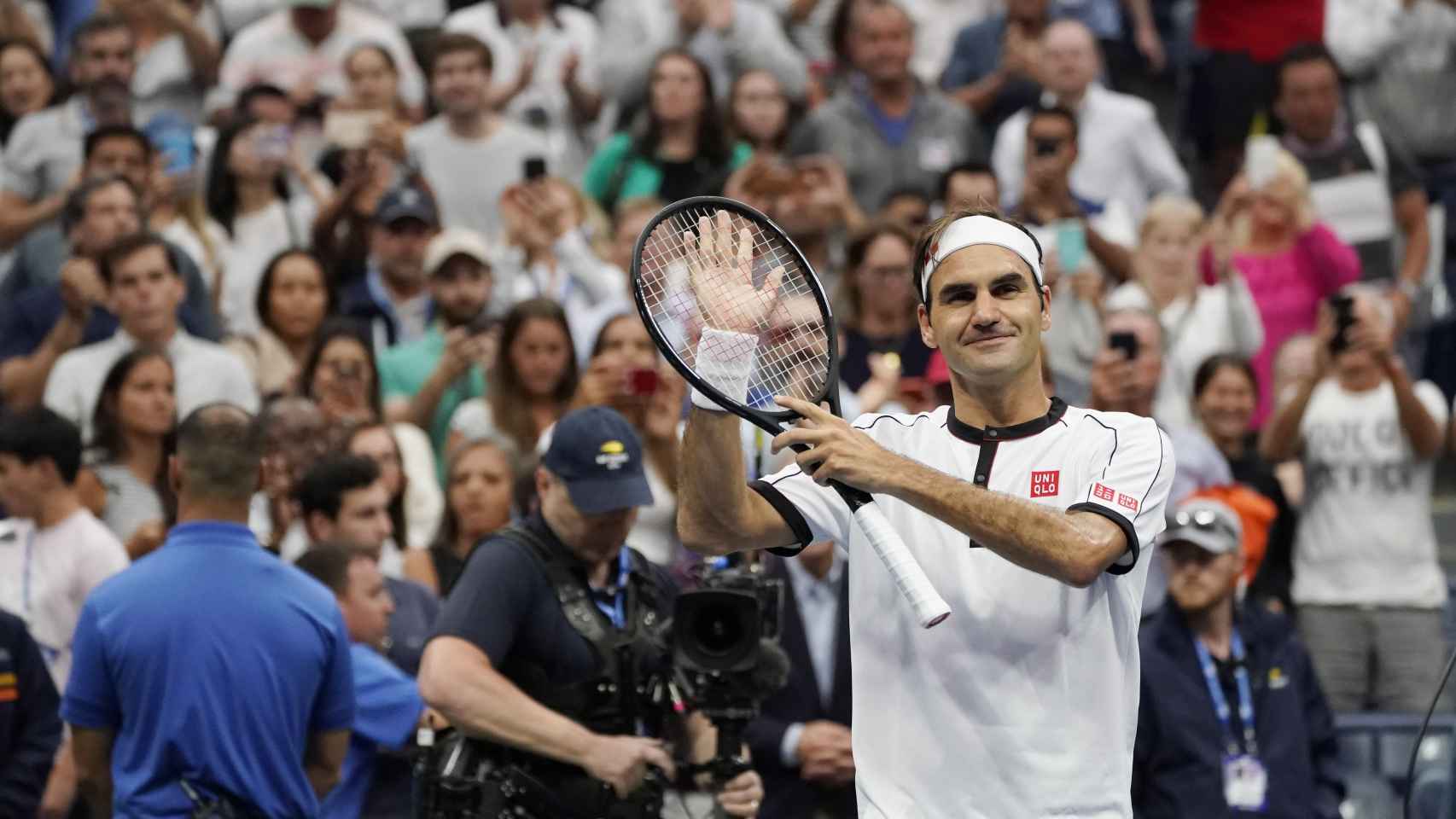 Federer en el US Open.