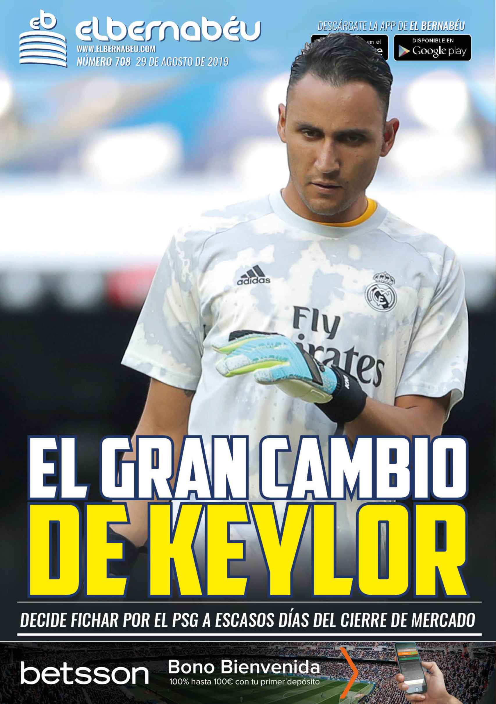 La portada de El Bernabéu (29/08/2019)