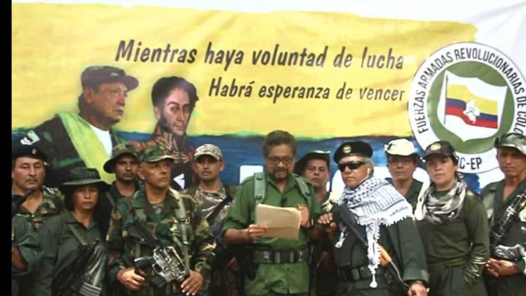 Iván Márquez en una imagen del vídeo.