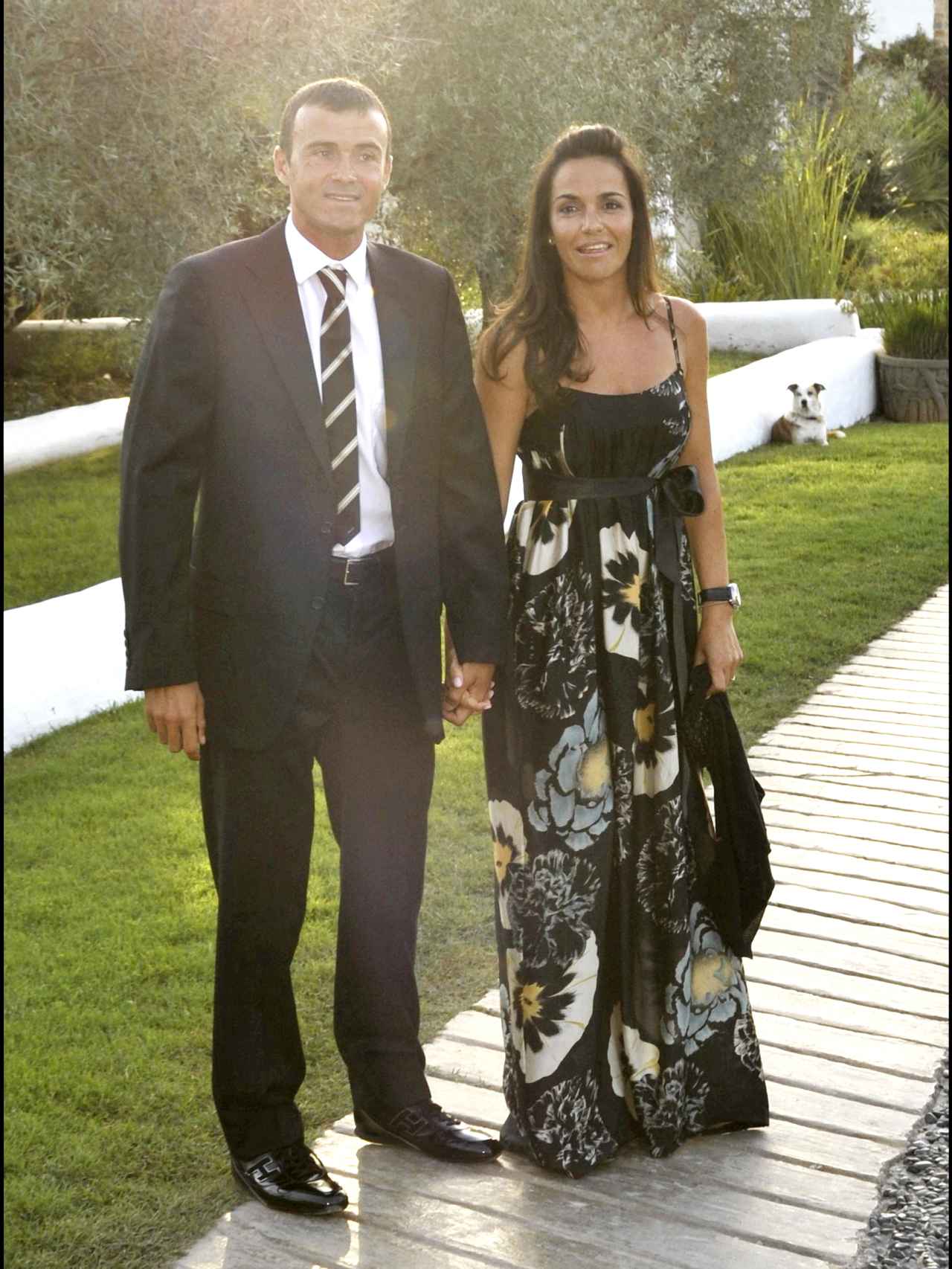 Luis Enrique y Elena contrajeron matrimonio en 1997.