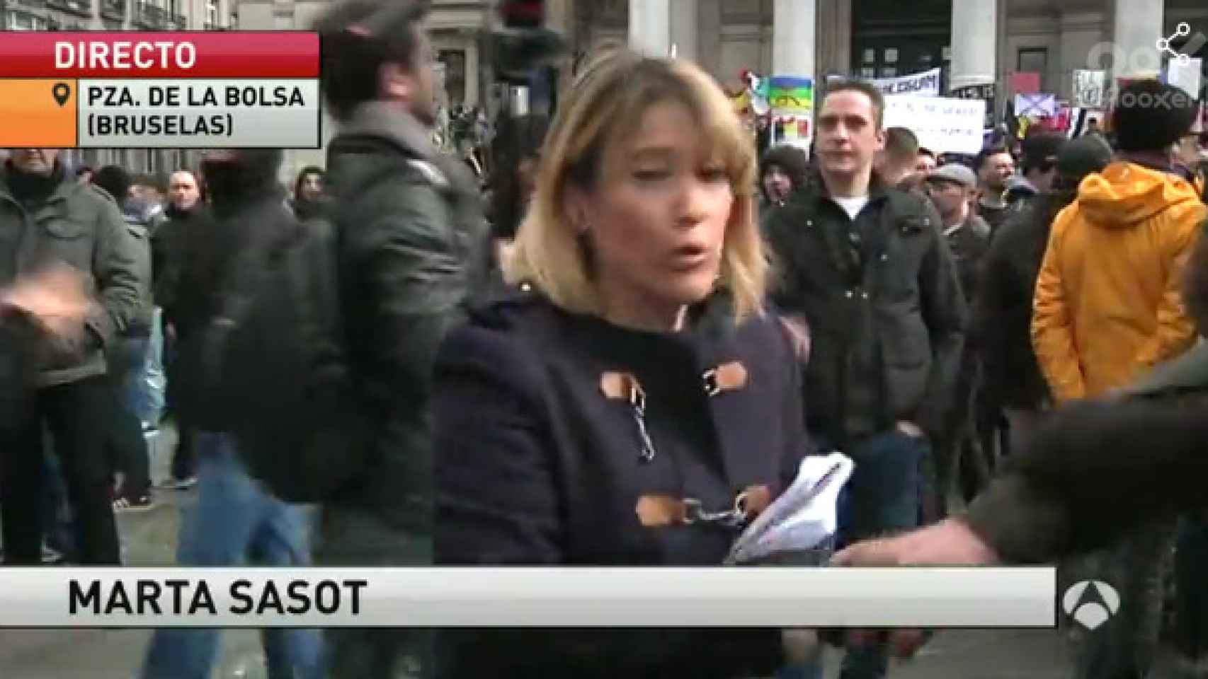 La periodista catalana Marta Sasot (Antena 3)