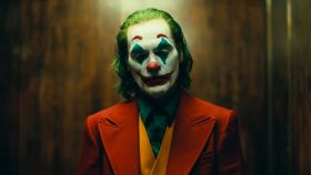 Joaquin Phoenix como el Joker.