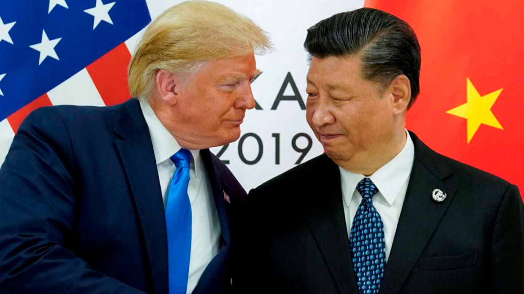 El presidente de EEUU, Donald Trump, y su homólogo chino Xi Jinping.