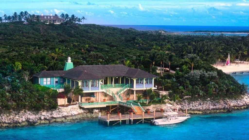 Vista aérea de uno de los resorts de Musa Cay, de David Cooperfield.
