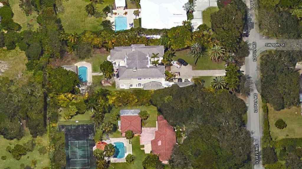 Casa de Chábeli Igleisas en Pinecrest (Miami).