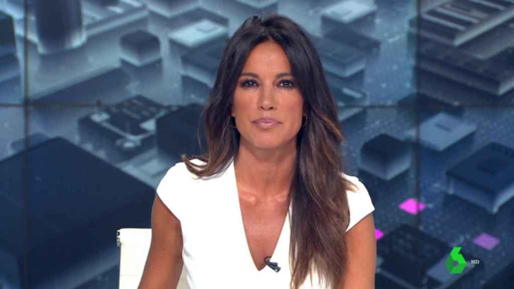 La presentadora Cristina Saavedra.