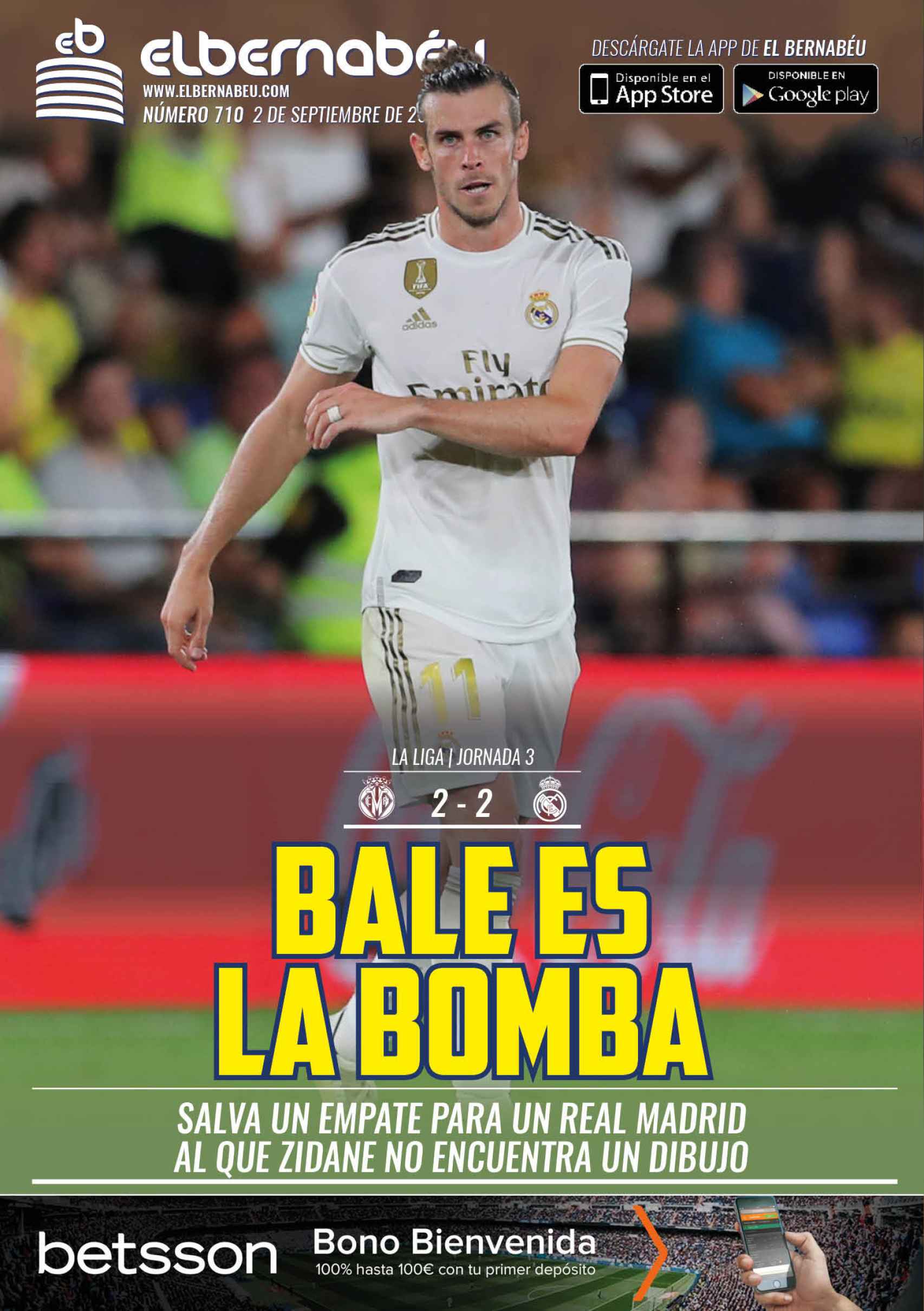 La portada de El Bernabéu (02/09/2019)