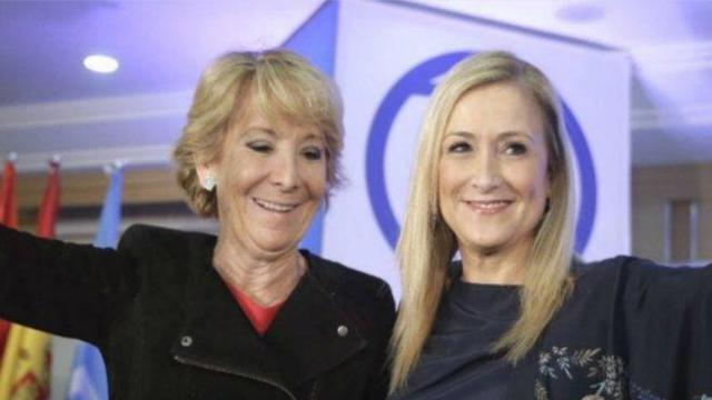 Esperanza Aguirre y Cristina Cifuentes