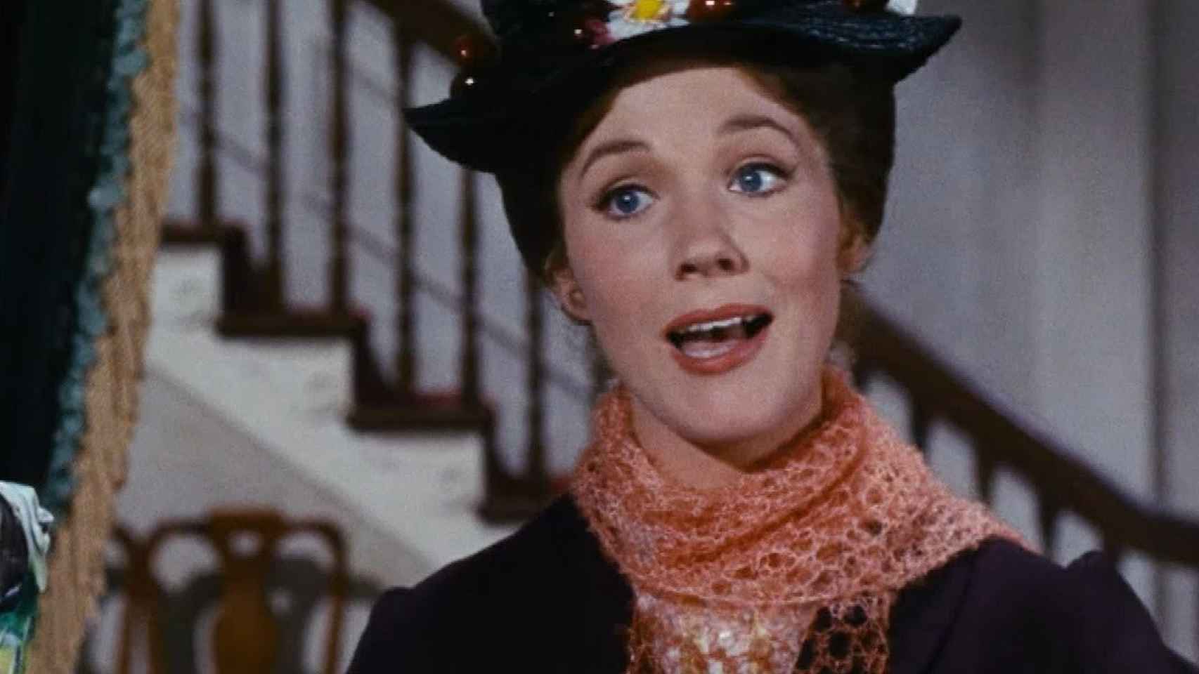 Mary Poppins, el papel por el que todos la recuerdan.
