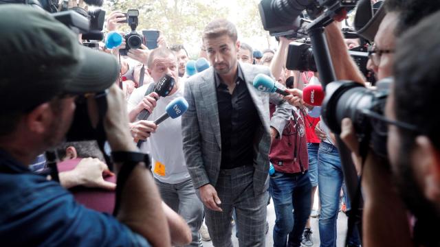 Gabi, llegando al juicio por amaños del Levante-Zaragoza.