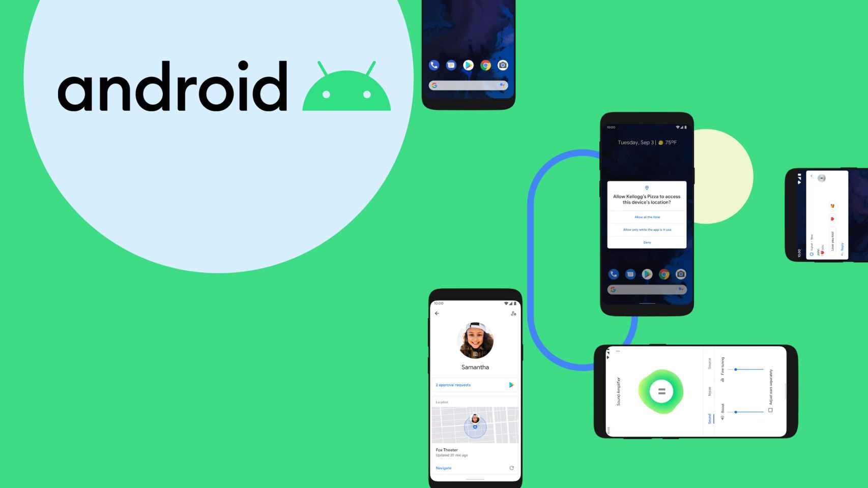 La web de Android se renueva a lo bestia con la llegada de Android 10