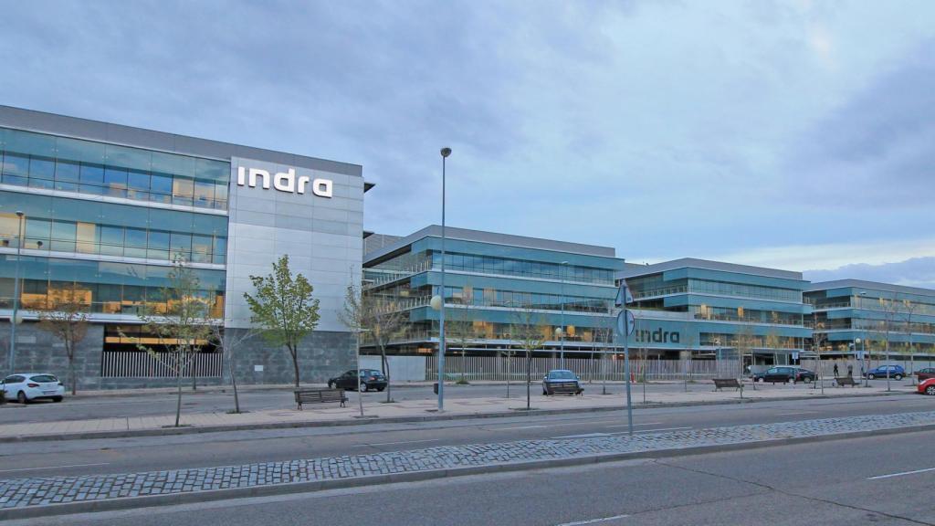 Cuartel general de Indra en Alcobendas, Madrid.