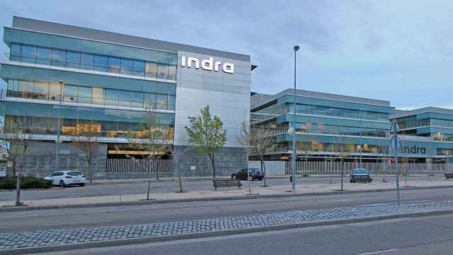 Cuartel general de Indra en Alcobendas, Madrid.
