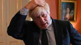 Boris Johnson este martes en Downing Street