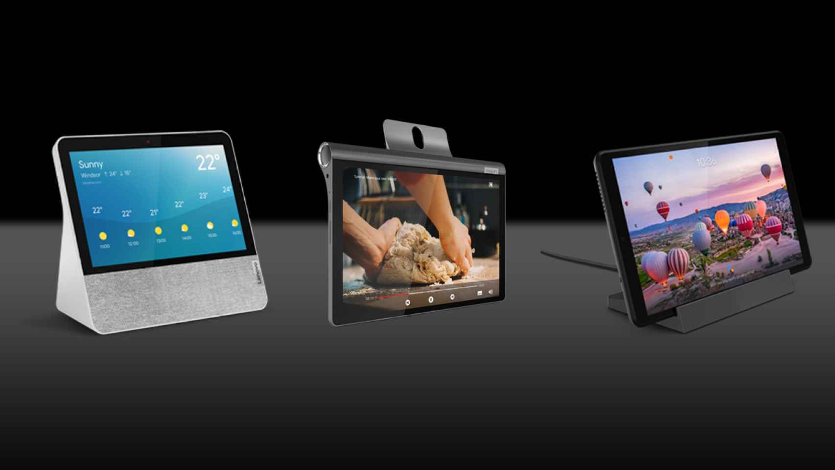 Lenovo Smart Display y Smart Tab: tablets con Google Assistant integrado