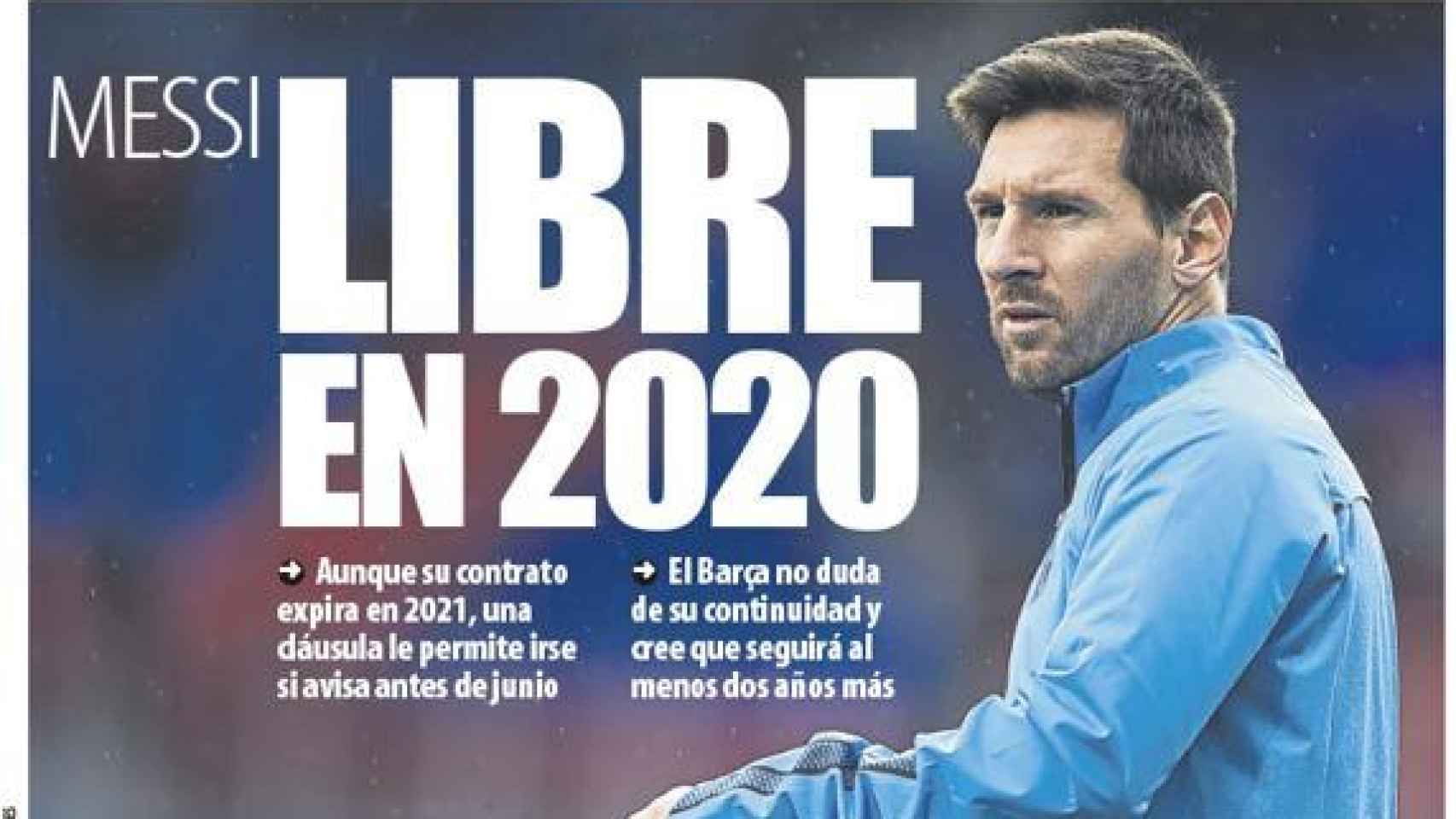 La portada del diario Mundo Deportivo (06/09/2019)