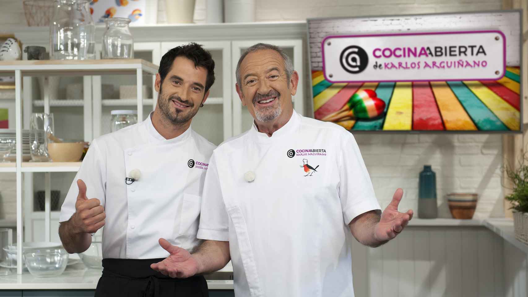 Joseba Arguiñano y su hijo, Joseba, colaborarán juntos en el programa 'Cocina abierta' de Antena 3