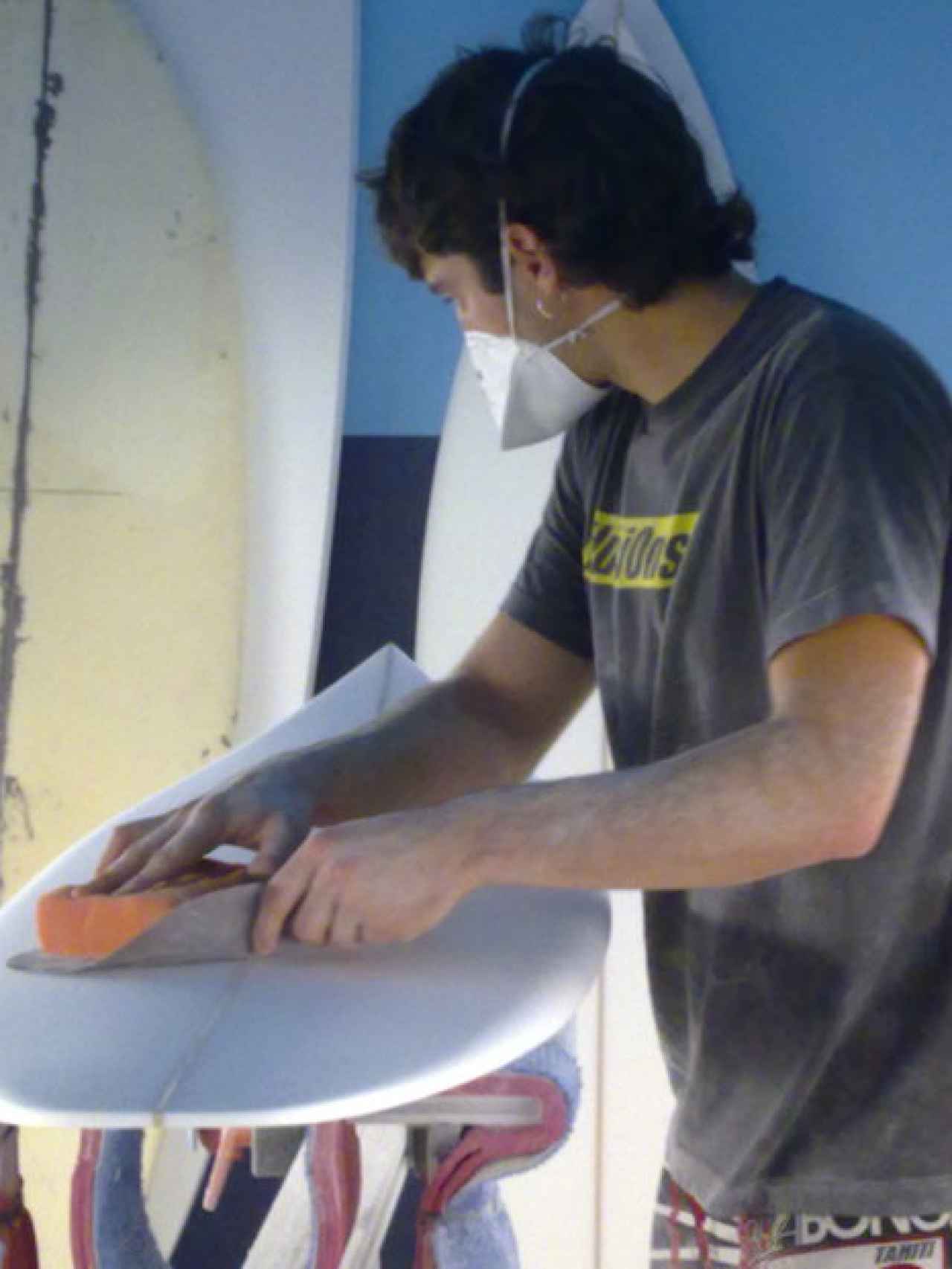 Joseba Arguiñano estuvo un tiempo construyendo tablas de surf, pero lo tuvo que dejar para dedicarse al 100% a la repostería.