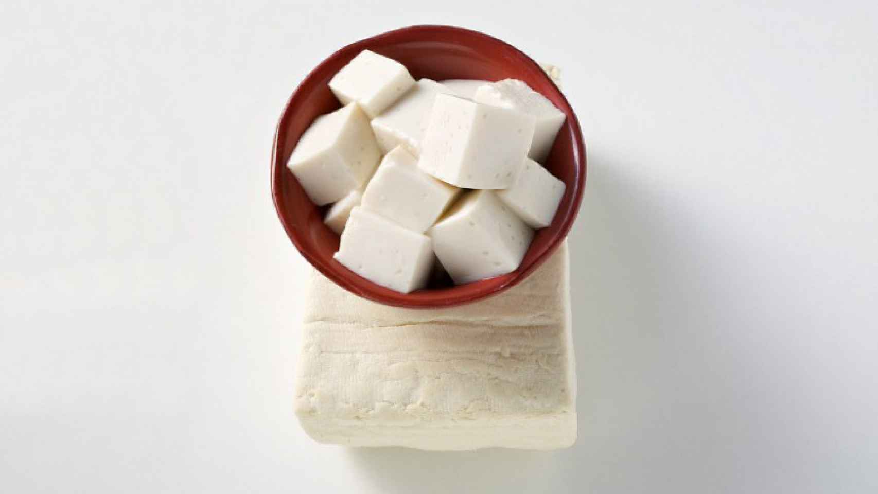 Tofu: pura proteína vegetal.