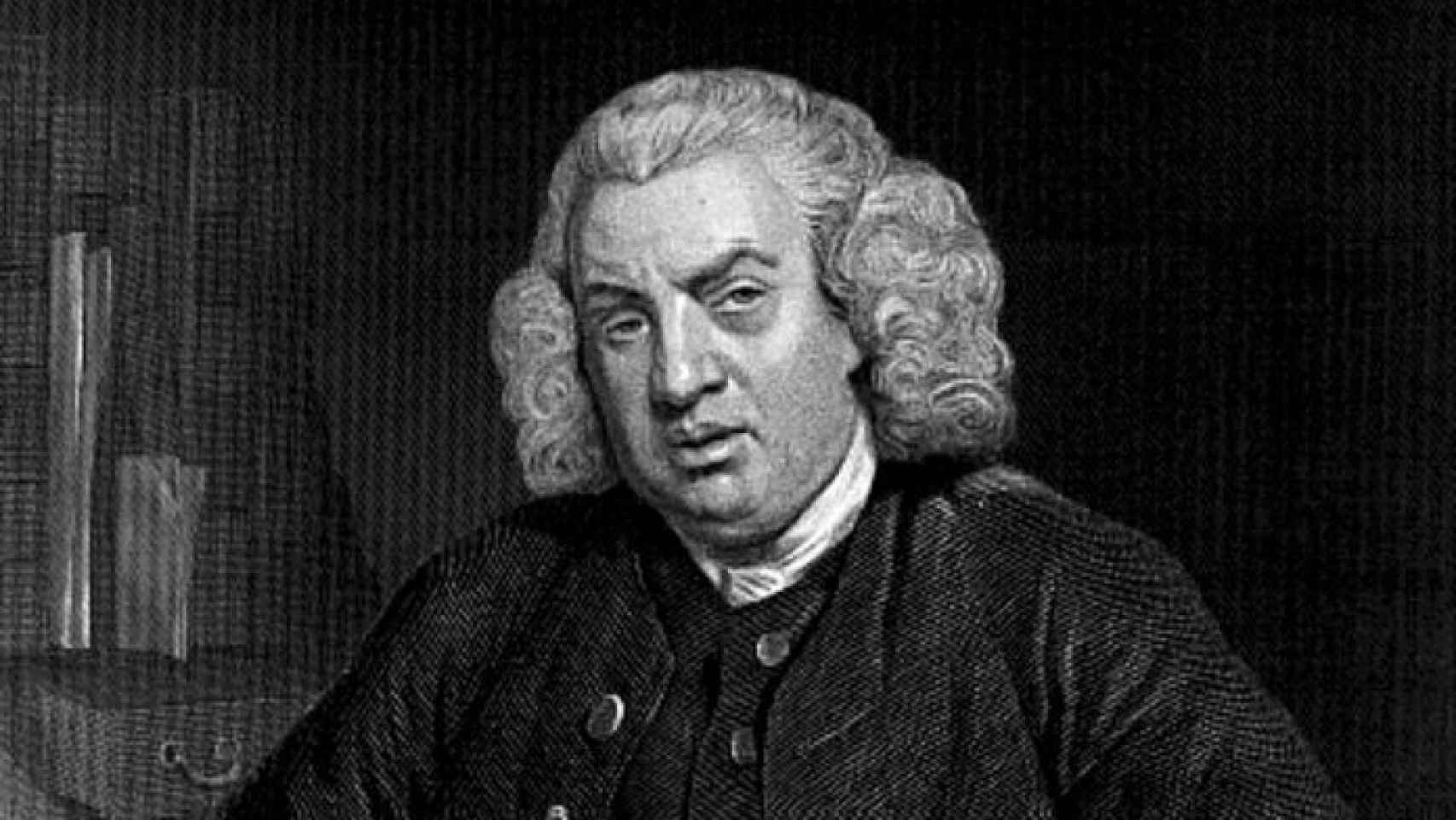 Samuel Johnson, grabado a partir del original por sir Joshua Reynolds