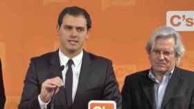 Rivera recrimina a Javier Nart que siga como eurodiputado pese a darse de baja de Cs