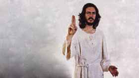Camilo Sesto, haciendo de Jesús en 'Jesucristo Superstar'.