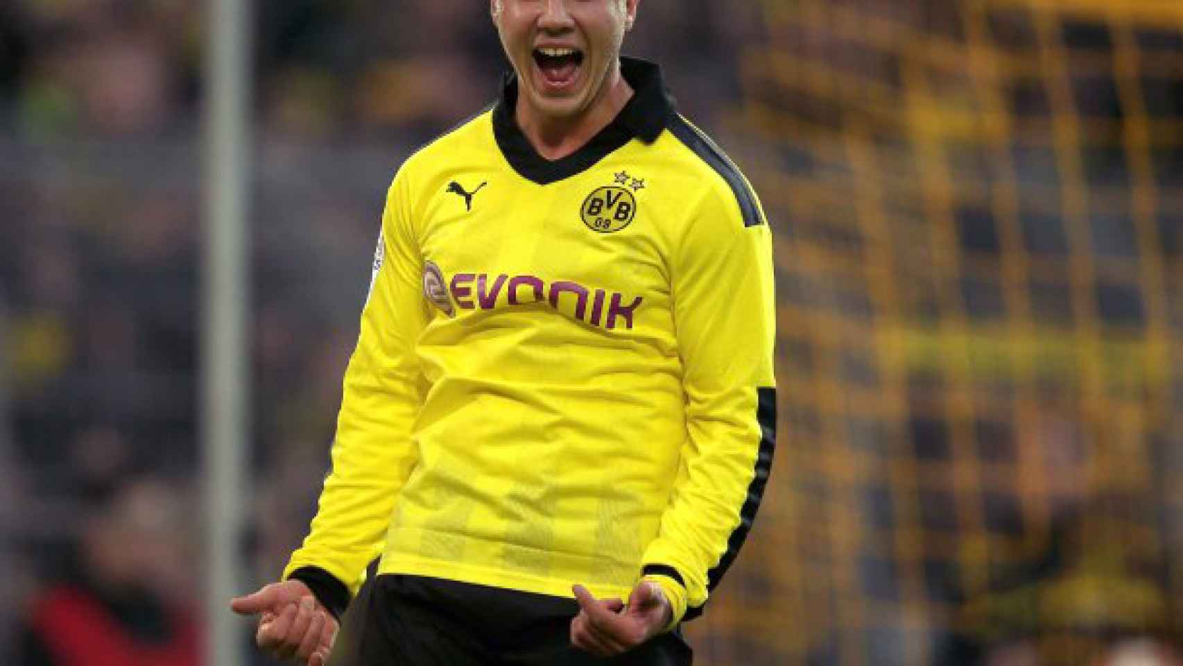 Mario Götze, en su anterior etapa en el Borussia Dortmund