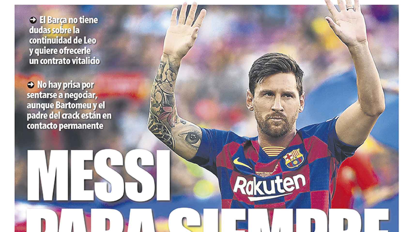 La portada del diario Mundo Deportivo (08/09/2019)